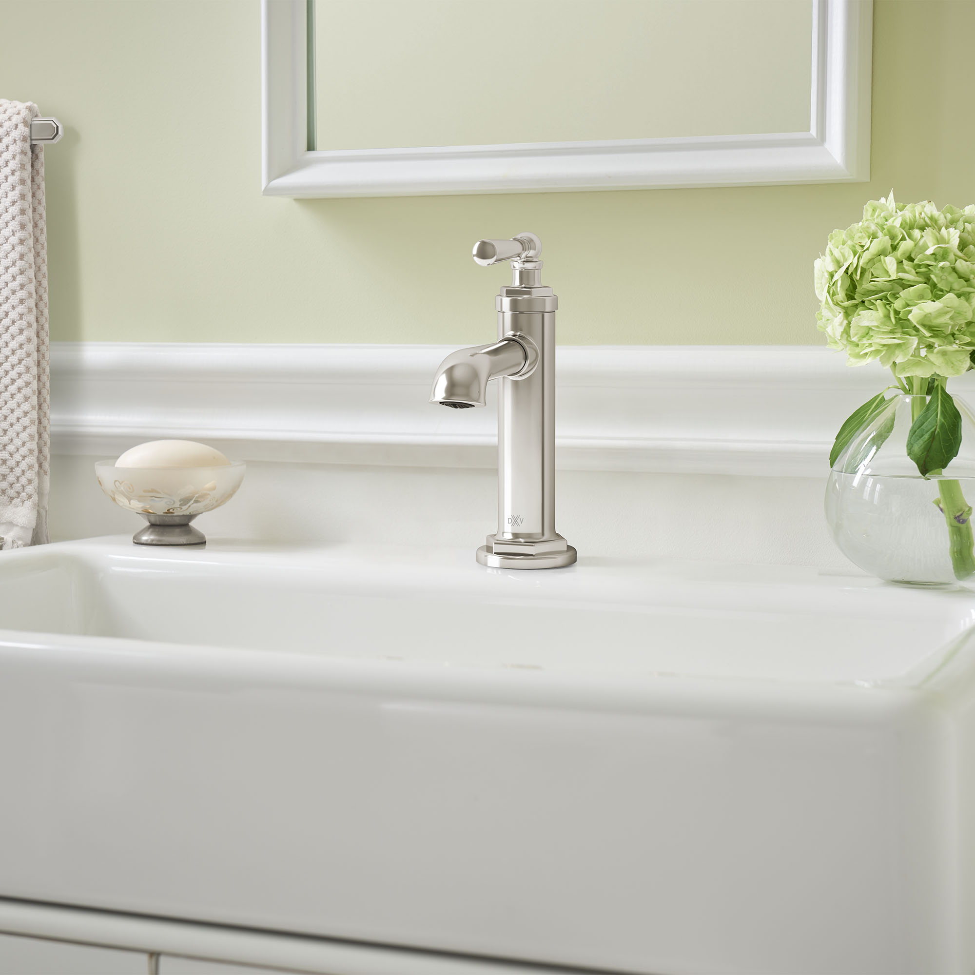 Oak Hill Single Handle Bathroom Faucet with Lever Handle